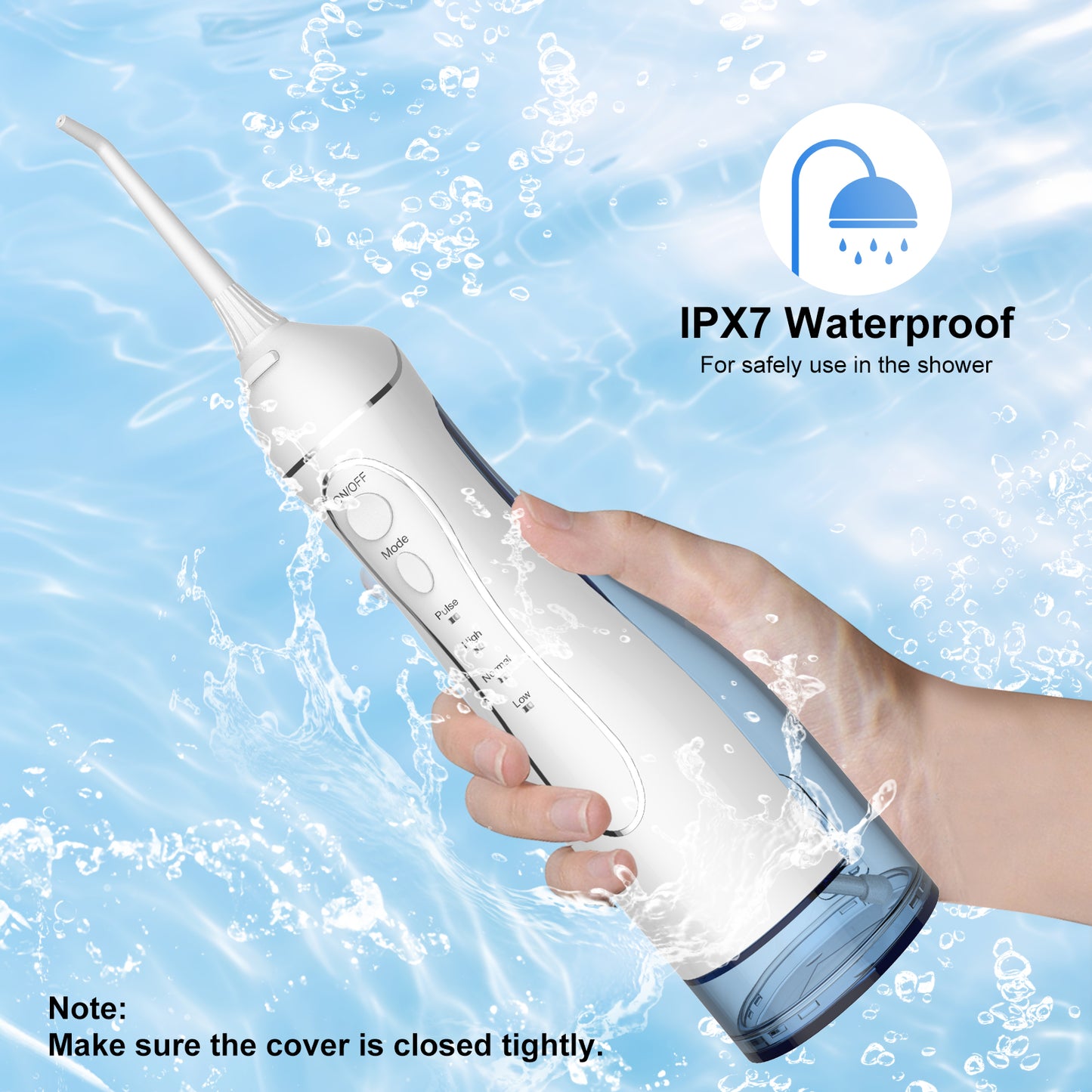 h2ofloss Water Flosser Dental Oral Irrigator Portable