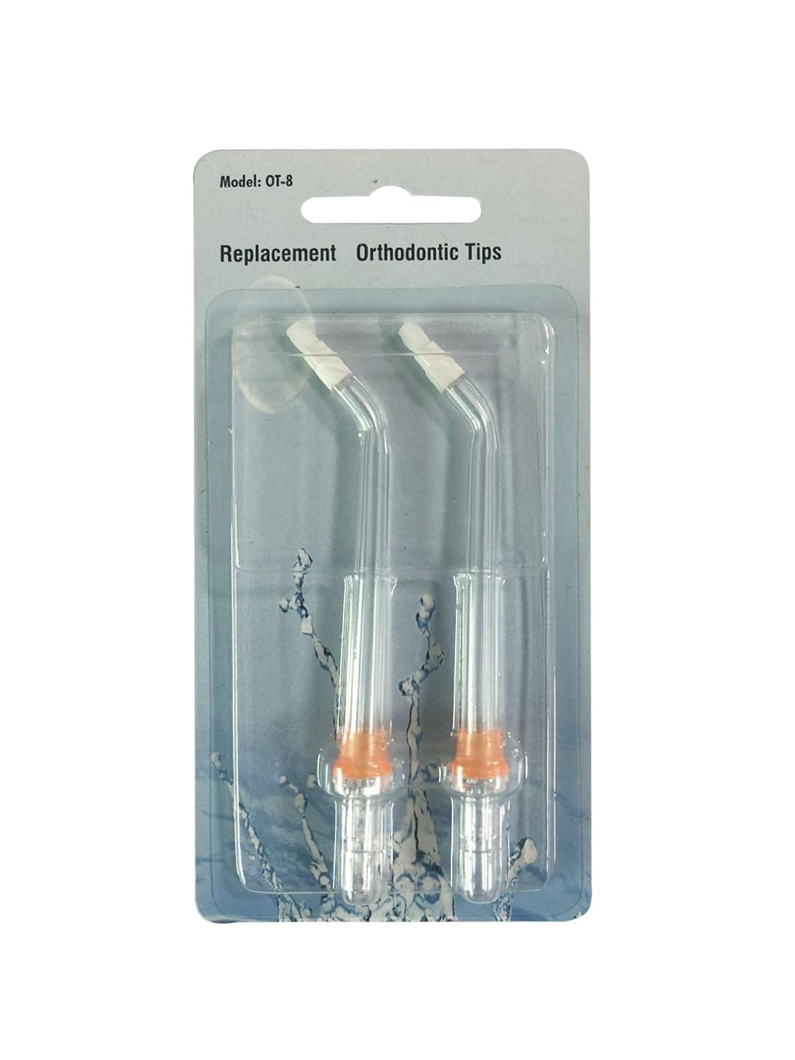 Orthodontic tip for h2ofloss water dental flosser oral irrigator