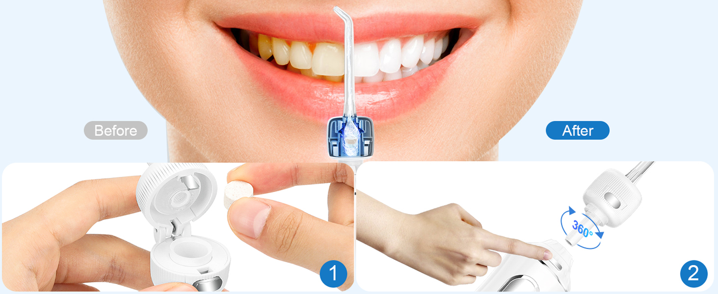 h2ofloss teeth whitening