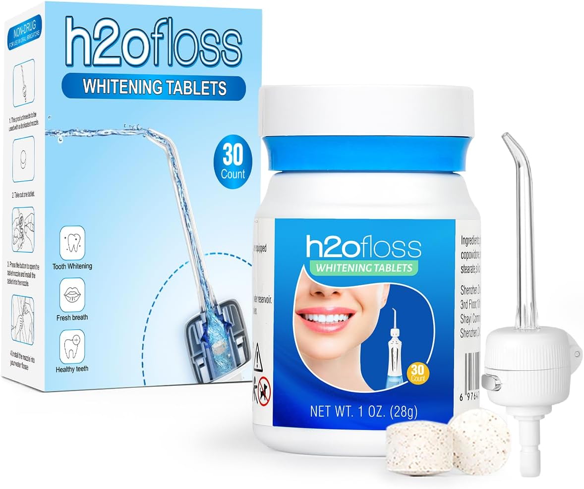 h2ofloss teeth whitening set