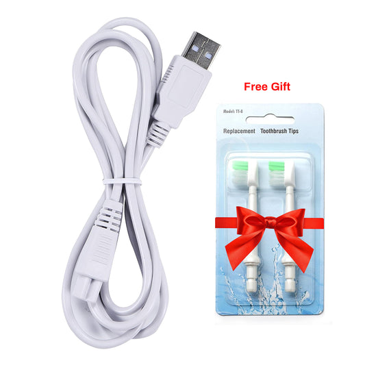 USB Cable for h2ofloss Water Flosser Dental Oral Irrigator