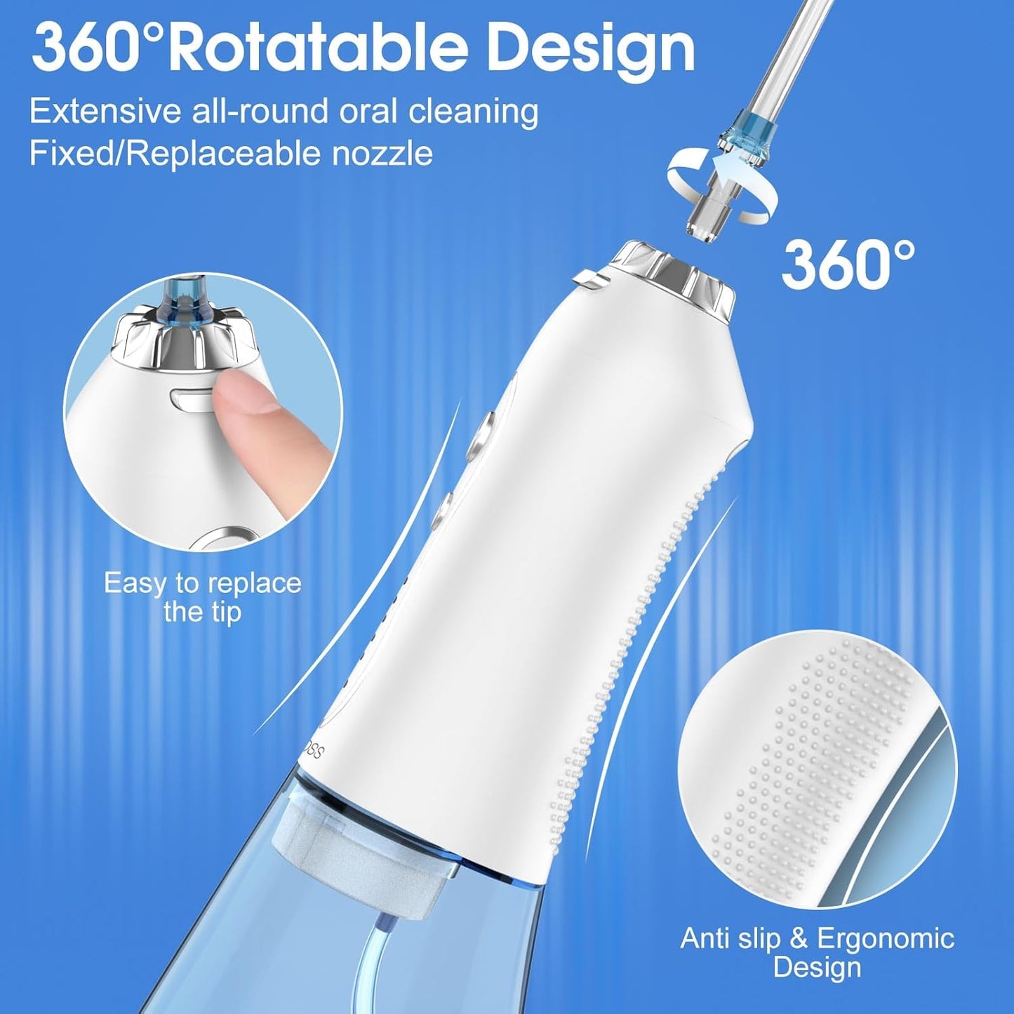 h2ofloss cordless flosser