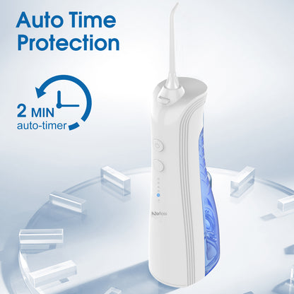 h2ofloss water flosser 2 minutes auto-timer