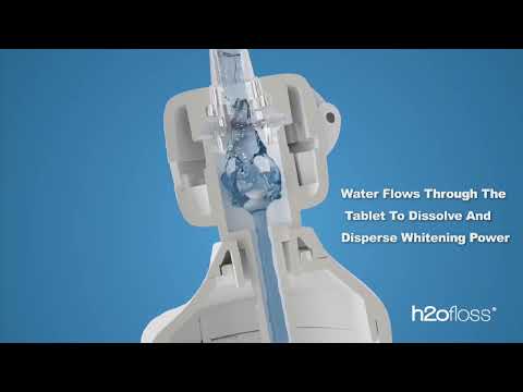 h2ofloss whitening water flosser & Refill Tablets